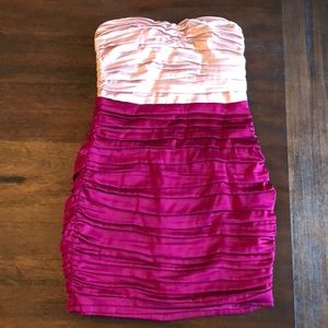 Strapless Express dress